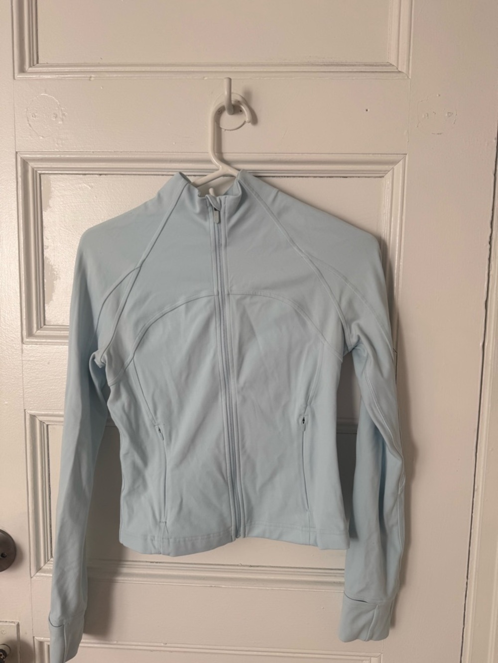 lululemon athletica Light Blue Full-Zip Utility Jacket